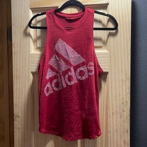 Red Adidas Tank Top
